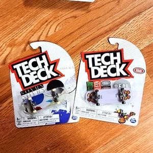 Tech Deck rare SOVRN & common Real skateboards